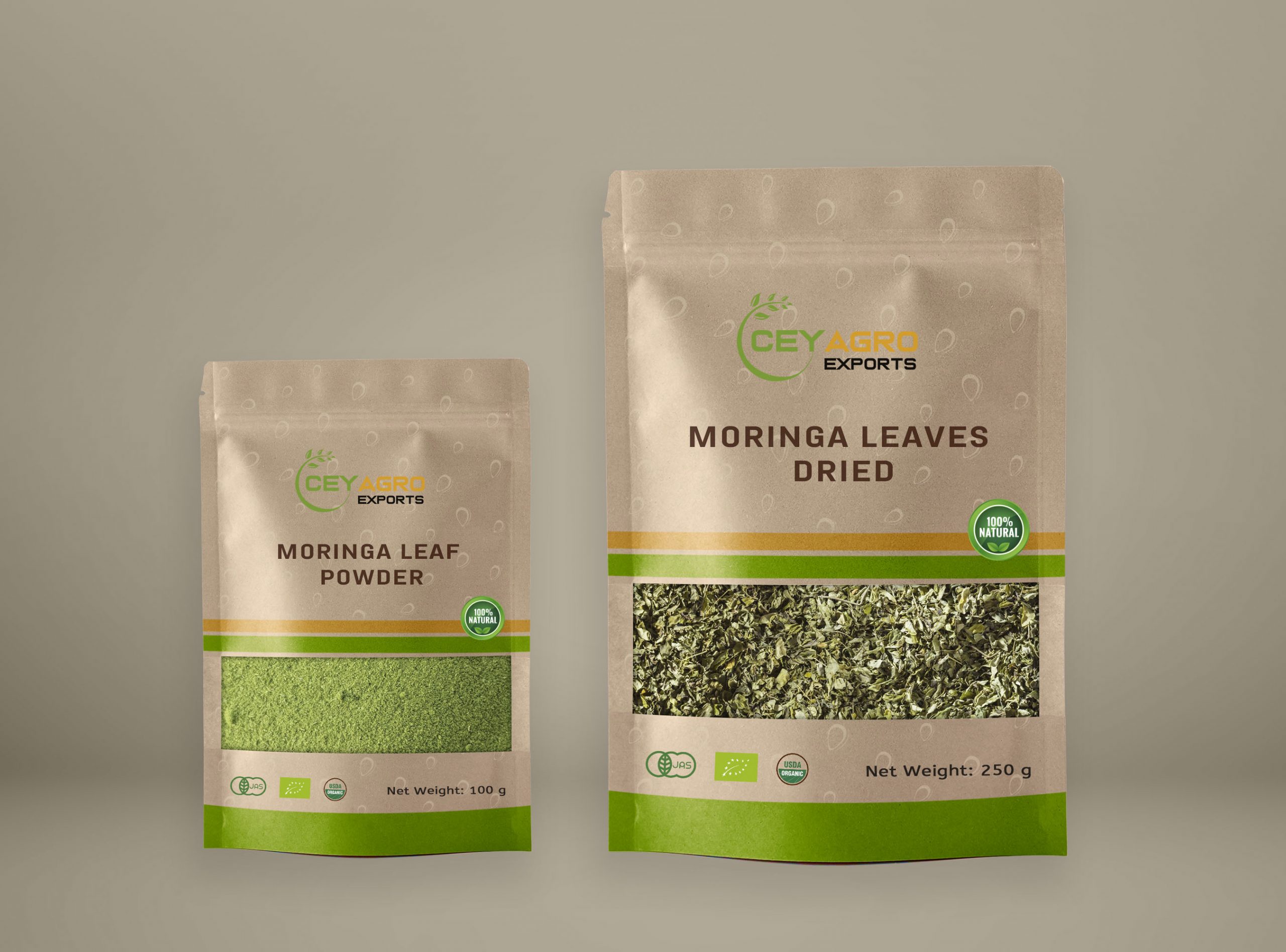 Herbs Label - Moringa Powder